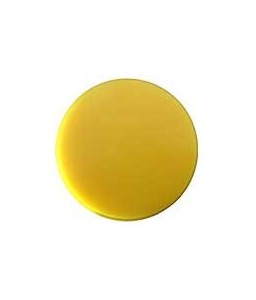 Yellow hard wax disc disc 14 mm